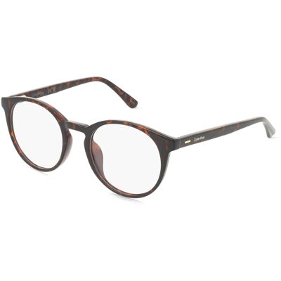 Marchon Germany GmbH Calvin Klein CK20527 Unisex-Brille inkl. Gläser Vollrand Rund Kunststoff-Gestell 49/20/145, Havanna Marchon Germany GmbH Calvin Klein CK20527 Unisex-Brille inkl. Gläser Vollrand Rund Kunststoff-Gestell 49/20/145, Havanna