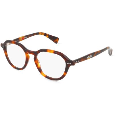Thélios Kenzo KZ50222I BOKE FLOWER Unisex-Brille inkl. Gläser Vollrand Geometrisch Acetat-Gestell 49/19/145, Havanna Thélios Kenzo KZ50222I BOKE FLOWER Unisex-Brille inkl. Gläser Vollrand Geometrisch Acetat-Gestell 49/19/145, Havanna
