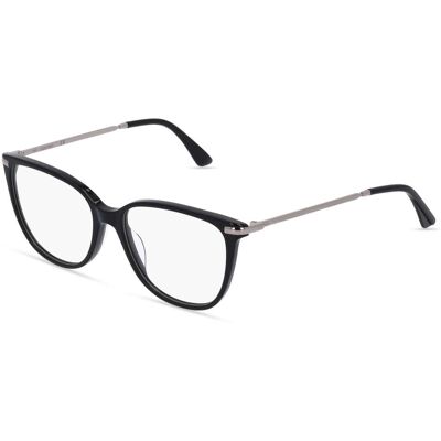 Marchon Germany GmbH Calvin Klein CK22500 Unisex-Brille inkl. Gläser Vollrand Butterfly Acetat-Gestell 54/16/140, Schwarz Marchon Germany GmbH Calvin Klein CK22500 Unisex-Brille inkl. Gläser Vollrand Butterfly Acetat-Gestell 54/16/140, Schwarz