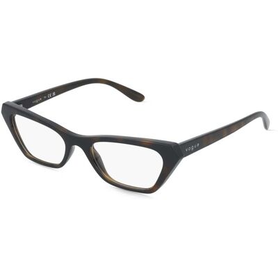 Luxottica Fashion Brillen Vertriebs GmbH Vogue 0VO5670 Damen-Brille inkl. Gläser Vollrand Cat Eye Kunststoff-Gestell 51/18/140, Havanna Luxottica Fashion Brillen Vertriebs GmbH Vogue 0VO5670 Damen-Brille inkl. Gläser Vollrand Cat Eye Kunststoff-Gestell 51/18/140, Havanna