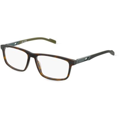 Marcolin Deutschland GmbH Adidas SP5043 Unisex-Brille inkl. Gläser Vollrand Quadratisch Kunststoff-Gestell 55/15/145, Havanna Marcolin Deutschland GmbH Adidas SP5043 Unisex-Brille inkl. Gläser Vollrand Quadratisch Kunststoff-Gestell 55/15/145, Havanna
