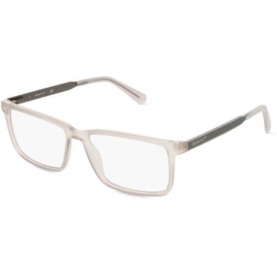 Marcolin Deutschland GmbH Gant GA3216 Unisex-Brille inkl. Gläser Vollrand Quadratisch Metall-Gestell 54/15/145, Transparent Marcolin Deutschland GmbH Gant GA3216 Unisex-Brille inkl. Gläser Vollrand Quadratisch Metall-Gestell 54/15/145, Transparent