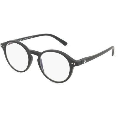 Optim OKIDOKI SAMMY Reader Unisex-Fertiglesebrille Vollrand Panto Kunststoff-Gestell, Schwarz Optim OKIDOKI SAMMY Reader Unisex-Fertiglesebrille Vollrand Panto Kunststoff-Gestell, Schwarz
