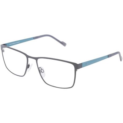 Eschenbach Optik GmbH Titanflex 820968 Herren-Brille inkl. Gläser Vollrand Quadratisch Titan-Gestell 55/17/140, Grau Eschenbach Optik GmbH Titanflex 820968 Herren-Brille inkl. Gläser Vollrand Quadratisch Titan-Gestell 55/17/140, Grau
