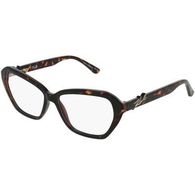 Marchon Germany GmbH Karl Lagerfeld KL6232 Damen-Brille inkl. Gläser Vollrand Rund Kunststoff-Gestell 55/14/140, Havanna Marchon Germany GmbH Karl Lagerfeld KL6232 Damen-Brille inkl. Gläser Vollrand Rund Kunststoff-Gestell 55/14/140, Havanna