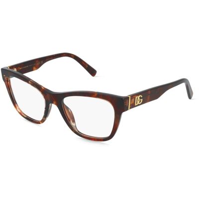 Luxottica Fashion Brillen Vertriebs GmbH Dolce&Gabbana 0DG3430 Damen-Brille inkl. Gläser Vollrand Quadratisch Acetat-Gestell 53/18/145, Havanna Luxottica Fashion Brillen Vertriebs GmbH Dolce&Gabbana 0DG3430 Damen-Brille inkl. Gläser Vollrand Quadratisch Acetat-Gestell 53/18/145, Havanna