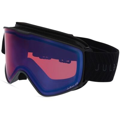 Julbo ALPHA J761 Unisex-Skibrille Vollrand Monoscheibe Kunststoff-Gestell, Schwarz Julbo ALPHA J761 Unisex-Skibrille Vollrand Monoscheibe Kunststoff-Gestell, Schwarz