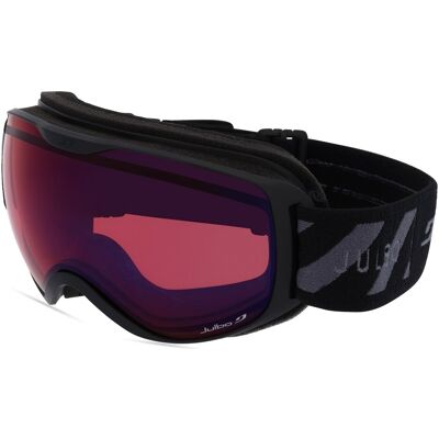 Julbo PIONEER J731 Unisex-Skibrille Vollrand Monoscheibe Kunststoff-Gestell, Schwarz Julbo PIONEER J731 Unisex-Skibrille Vollrand Monoscheibe Kunststoff-Gestell, Schwarz