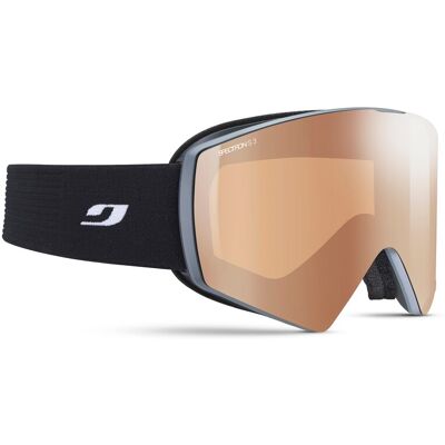 Julbo J7761 Herren-Skibrille Vollrand Monoscheibe Kunststoff-Gestell, Grau Julbo J7761 Herren-Skibrille Vollrand Monoscheibe Kunststoff-Gestell, Grau