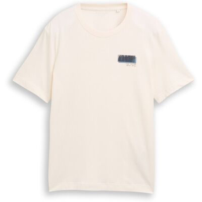 TOM TAILOR Herren T-Shirt mit Print, braun, Uni, Gr. XXL TOM TAILOR Herren T-Shirt mit Print, braun, Uni, Gr. XXL