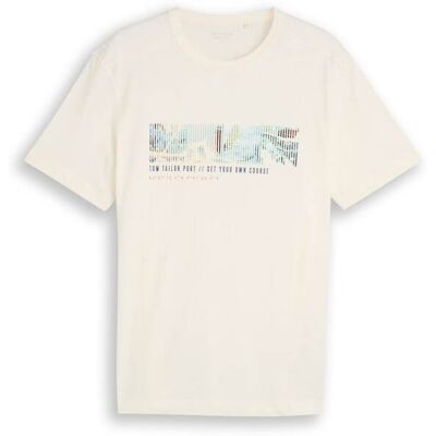 TOM TAILOR Herren T-Shirt mit Fotoprint, braun, Uni, Gr. XXL TOM TAILOR Herren T-Shirt mit Fotoprint, braun, Uni, Gr. XXL