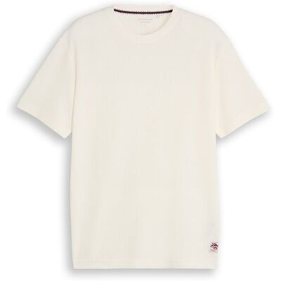 TOM TAILOR Herren T-Shirt mit Waffelstruktur, braun, Uni, Gr. XXL TOM TAILOR Herren T-Shirt mit Waffelstruktur, braun, Uni, Gr. XXL