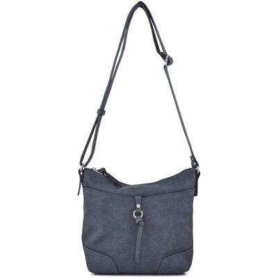 TOM TAILOR Damen TTIMERI S Umhängetasche mit Quasten-Detail, blau, Uni, Gr. ONESIZE TOM TAILOR Damen TTIMERI S Umhängetasche mit Quasten-Detail, blau, Uni, Gr. ONESIZE