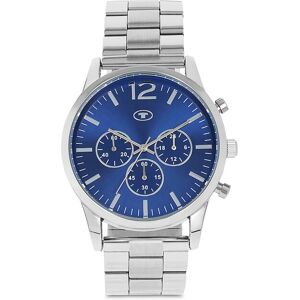 TOM TAILOR Herren Armbanduhr aus Edelstahl silber mit 42mm, silber, Gr. ONESIZE TOM TAILOR Herren Armbanduhr aus Edelstahl silber mit 42mm, silber, Gr. ONESIZE