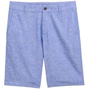 TOM TAILOR DENIM Herren Relaxed Shorts mit Leinenanteil, blau, Meliert, Gr. S TOM TAILOR DENIM Herren Relaxed Shorts mit Leinenanteil, blau, Meliert, Gr. S