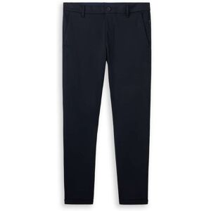 TOM TAILOR Herren TTTRAVIS SLIM Chino Hose aus Piqué Jersey, blau, Uni, Gr. 36/32 TOM TAILOR Herren TTTRAVIS SLIM Chino Hose aus Piqué Jersey, blau, Uni, Gr. 36/32