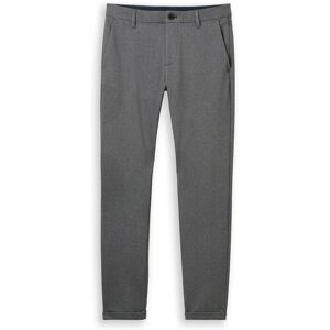 TOM TAILOR Herren TTTRAVIS SLIM Chino Hose aus Piqué Jersey, schwarz, Uni, Gr. 30/32 TOM TAILOR Herren TTTRAVIS SLIM Chino Hose aus Piqué Jersey, schwarz, Uni, Gr. 30/32