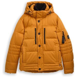 TOM TAILOR Herren Puffer-Jacke mit abnehmbarer Kapuze, braun, Uni, Gr. M TOM TAILOR Herren Puffer-Jacke mit abnehmbarer Kapuze, braun, Uni, Gr. M