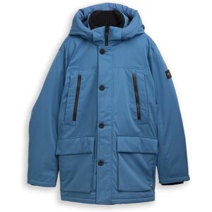 TOM TAILOR Herren Arctic Parka mit abnehmbarer Kapuze, blau, Uni, Gr. L TOM TAILOR Herren Arctic Parka mit abnehmbarer Kapuze, blau, Uni, Gr. L