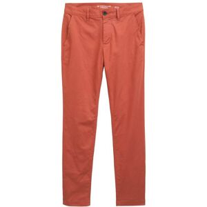 TOM TAILOR Herren Regular Fit Chino Hose, rot, Uni, Gr. 30/34 TOM TAILOR Herren Regular Fit Chino Hose, rot, Uni, Gr. 30/34