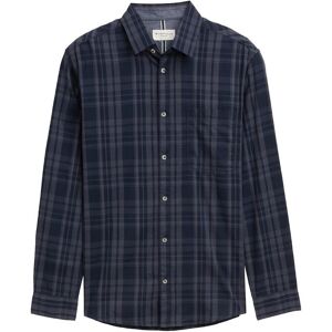 TOM TAILOR Herren Regular Fit Hemd mit Karo-Muster, blau, Kariert, Gr. XS TOM TAILOR Herren Regular Fit Hemd mit Karo-Muster, blau, Kariert, Gr. XS