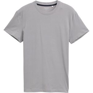 TOM TAILOR Herren Slim Fit T-Shirt mit Stretch, grau, Uni, Gr. XXL TOM TAILOR Herren Slim Fit T-Shirt mit Stretch, grau, Uni, Gr. XXL