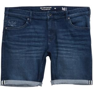 TOM TAILOR Herren Plus Size - TTPLUS REGULAR FIT Jeans Shorts, blau, Uni, Gr. 48 TOM TAILOR Herren Plus Size - TTPLUS REGULAR FIT Jeans Shorts, blau, Uni, Gr. 48