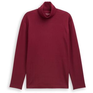 TOM TAILOR Herren Basic Rollkragenshirt, rot, Uni, Gr. XXXL TOM TAILOR Herren Basic Rollkragenshirt, rot, Uni, Gr. XXXL