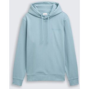 TOM TAILOR Herren Hoodie Sweatshirt, grün, Uni, Gr. M TOM TAILOR Herren Hoodie Sweatshirt, grün, Uni, Gr. M