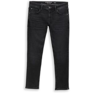 TOM TAILOR Herren TTTROY SLIM Jeans mit Stretch, schwarz, Uni, Gr. 38/34 TOM TAILOR Herren TTTROY SLIM Jeans mit Stretch, schwarz, Uni, Gr. 38/34