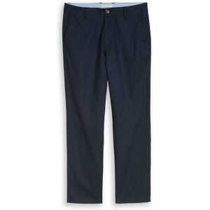 TOM TAILOR Herren TTREGULAR Chino Hose mit Leinenanteil, blau, Uni, Gr. 38/32 TOM TAILOR Herren TTREGULAR Chino Hose mit Leinenanteil, blau, Uni, Gr. 38/32