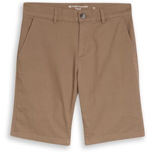 TOM TAILOR Herren TTSLIM Chino Shorts, braun, Uni, Gr. 31 TOM TAILOR Herren TTSLIM Chino Shorts, braun, Uni, Gr. 31