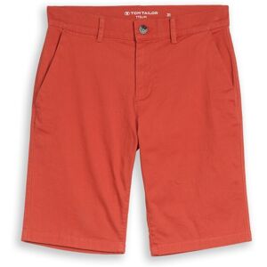 TOM TAILOR Herren TTSLIM Chino Shorts, rot, Uni, Gr. 38 TOM TAILOR Herren TTSLIM Chino Shorts, rot, Uni, Gr. 38