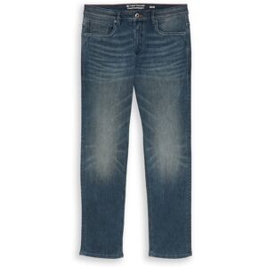 TOM TAILOR Herren TTMARVIN STRAIGHT Jeans, blau, Uni, Gr. 38/32 TOM TAILOR Herren TTMARVIN STRAIGHT Jeans, blau, Uni, Gr. 38/32