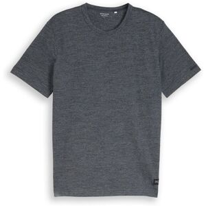 TOM TAILOR Herren T-Shirt in Melange-Optik, blau, Meliert, Gr. XXL TOM TAILOR Herren T-Shirt in Melange-Optik, blau, Meliert, Gr. XXL