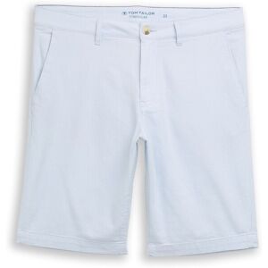 TOM TAILOR Herren Chino Shorts mit Stretch, blau, Meliert, Gr. 36 TOM TAILOR Herren Chino Shorts mit Stretch, blau, Meliert, Gr. 36