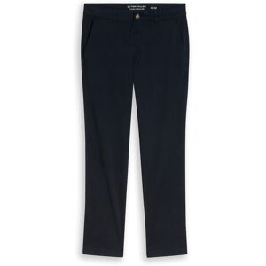 TOM TAILOR Herren Regular Fit Chino Hose, blau, Uni, Gr. 38/32 TOM TAILOR Herren Regular Fit Chino Hose, blau, Uni, Gr. 38/32