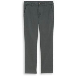 TOM TAILOR Herren Regular Fit Chino Hose, grün, Uni, Gr. 38/32 TOM TAILOR Herren Regular Fit Chino Hose, grün, Uni, Gr. 38/32