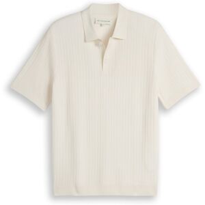 TOM TAILOR Herren Strick-Poloshirt aus Baumwolle, braun, Uni, Gr. XXXL TOM TAILOR Herren Strick-Poloshirt aus Baumwolle, braun, Uni, Gr. XXXL