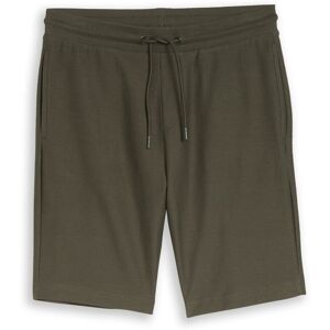 TOM TAILOR Herren Regular Fit Shorts mit Kordelzug, grün, Uni, Gr. L TOM TAILOR Herren Regular Fit Shorts mit Kordelzug, grün, Uni, Gr. L