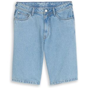 TOM TAILOR DENIM Herren TTWAYLEN RELAXED Jeans Shorts, blau, Uni, Gr. M TOM TAILOR DENIM Herren TTWAYLEN RELAXED Jeans Shorts, blau, Uni, Gr. M
