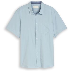 TOM TAILOR Herren Plus Size - Regular Fit Kurzarmhemd aus Baumwolle, blau, Gepunktet, Gr. 2XL TOM TAILOR Herren Plus Size - Regular Fit Kurzarmhemd aus Baumwolle, blau, Gepunktet, Gr. 2XL