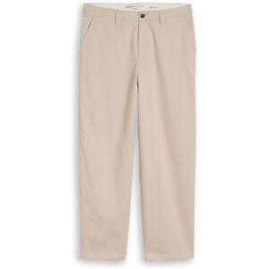 TOM TAILOR DENIM Herren TTLOOSE Chino Hose aus Baumwolle, grau, Uni, Gr. M TOM TAILOR DENIM Herren TTLOOSE Chino Hose aus Baumwolle, grau, Uni, Gr. M