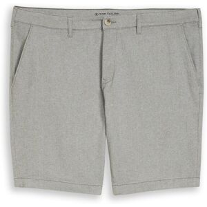 TOM TAILOR Herren Plus Size - Chino Shorts mit Stretch, grün, Meliert, Gr. 48 TOM TAILOR Herren Plus Size - Chino Shorts mit Stretch, grün, Meliert, Gr. 48