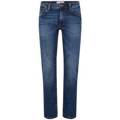 TOM TAILOR Herren TTMARVIN STRAIGHT Jeans, blau, Uni, Gr. 38/36 TOM TAILOR Herren TTMARVIN STRAIGHT Jeans, blau, Uni, Gr. 38/36