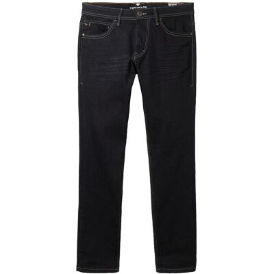 TOM TAILOR Herren TTJOSH REGULAR SLIM Jeans, blau, Logo Print, Gr. 30/32 TOM TAILOR Herren TTJOSH REGULAR SLIM Jeans, blau, Logo Print, Gr. 30/32