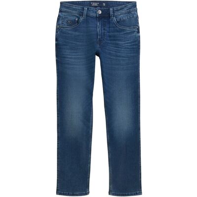 TOM TAILOR Herren TTMARVIN STRAIGHT Jeans, blau, Uni, Gr. 31/34 TOM TAILOR Herren TTMARVIN STRAIGHT Jeans, blau, Uni, Gr. 31/34