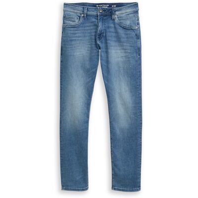 TOM TAILOR Herren TTJOSH REGULAR SLIM Jeans, blau, Uni, Gr. 38/34 TOM TAILOR Herren TTJOSH REGULAR SLIM Jeans, blau, Uni, Gr. 38/34