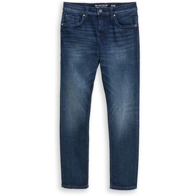TOM TAILOR Herren TTJOSH REGULAR SLIM Jeans, blau, Uni, Gr. 38/32 TOM TAILOR Herren TTJOSH REGULAR SLIM Jeans, blau, Uni, Gr. 38/32