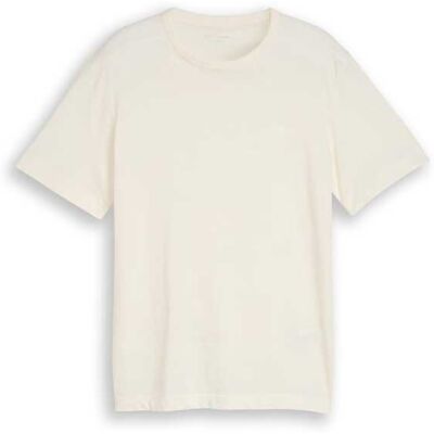 TOM TAILOR Herren Basic T-Shirt aus Baumwolle, braun, Uni, Gr. L TOM TAILOR Herren Basic T-Shirt aus Baumwolle, braun, Uni, Gr. L